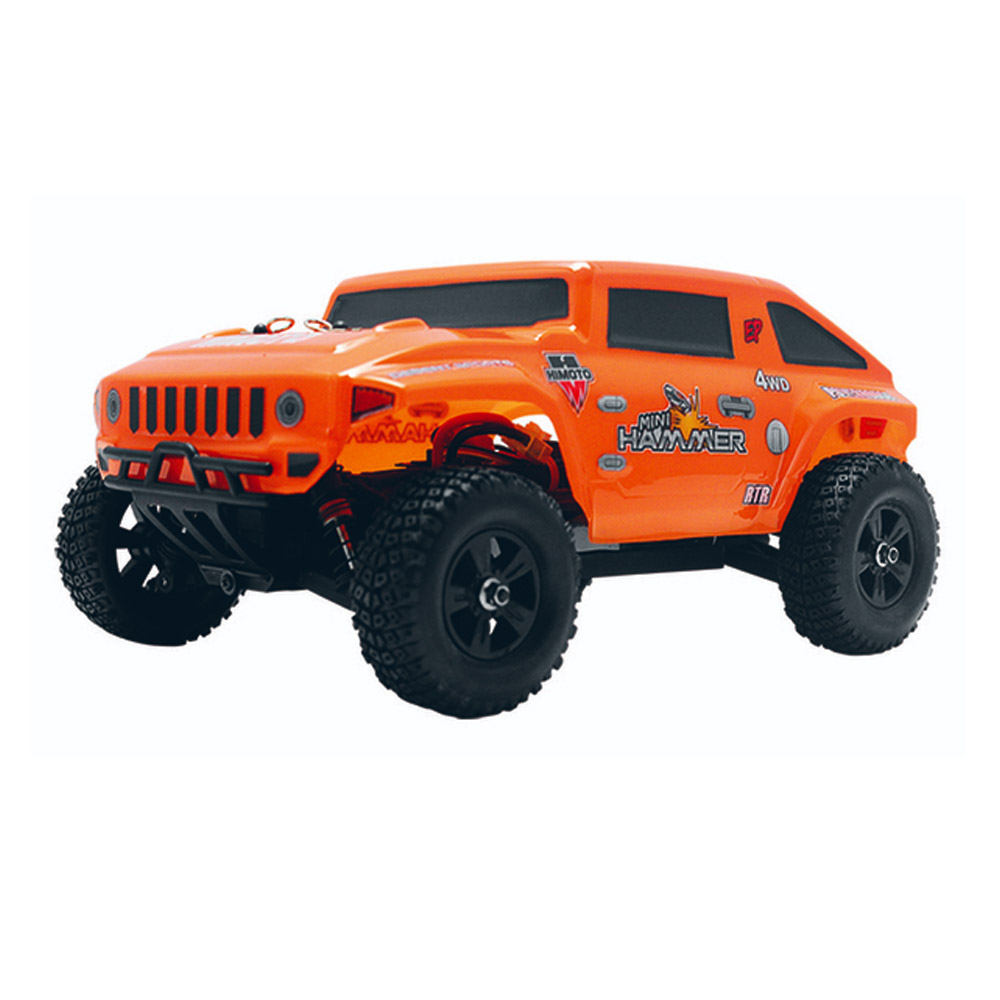 

Автомодель Himoto Hummer Mini на радиоуправлении оранжевая 1:18 (E18HMo)