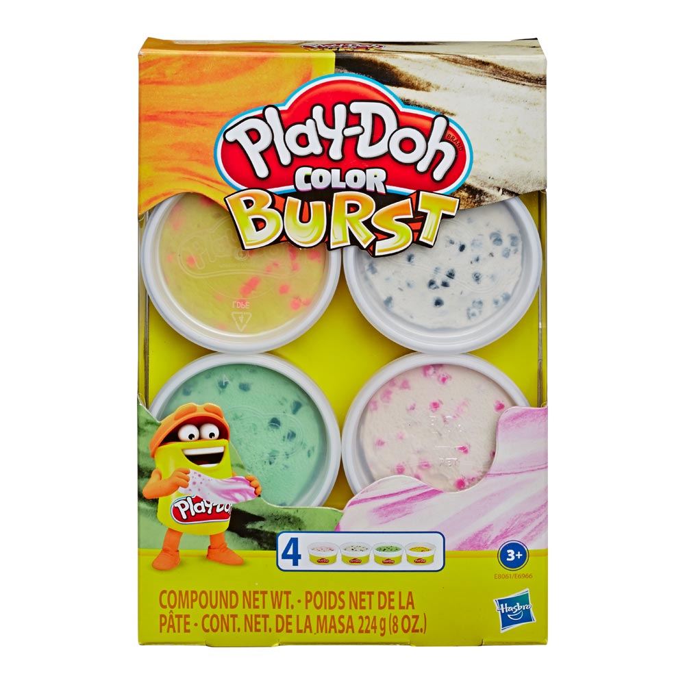 

Набір пластиліну Play-Doh Вибух кольорів Пастель 4 баночки (E6966/E8061)