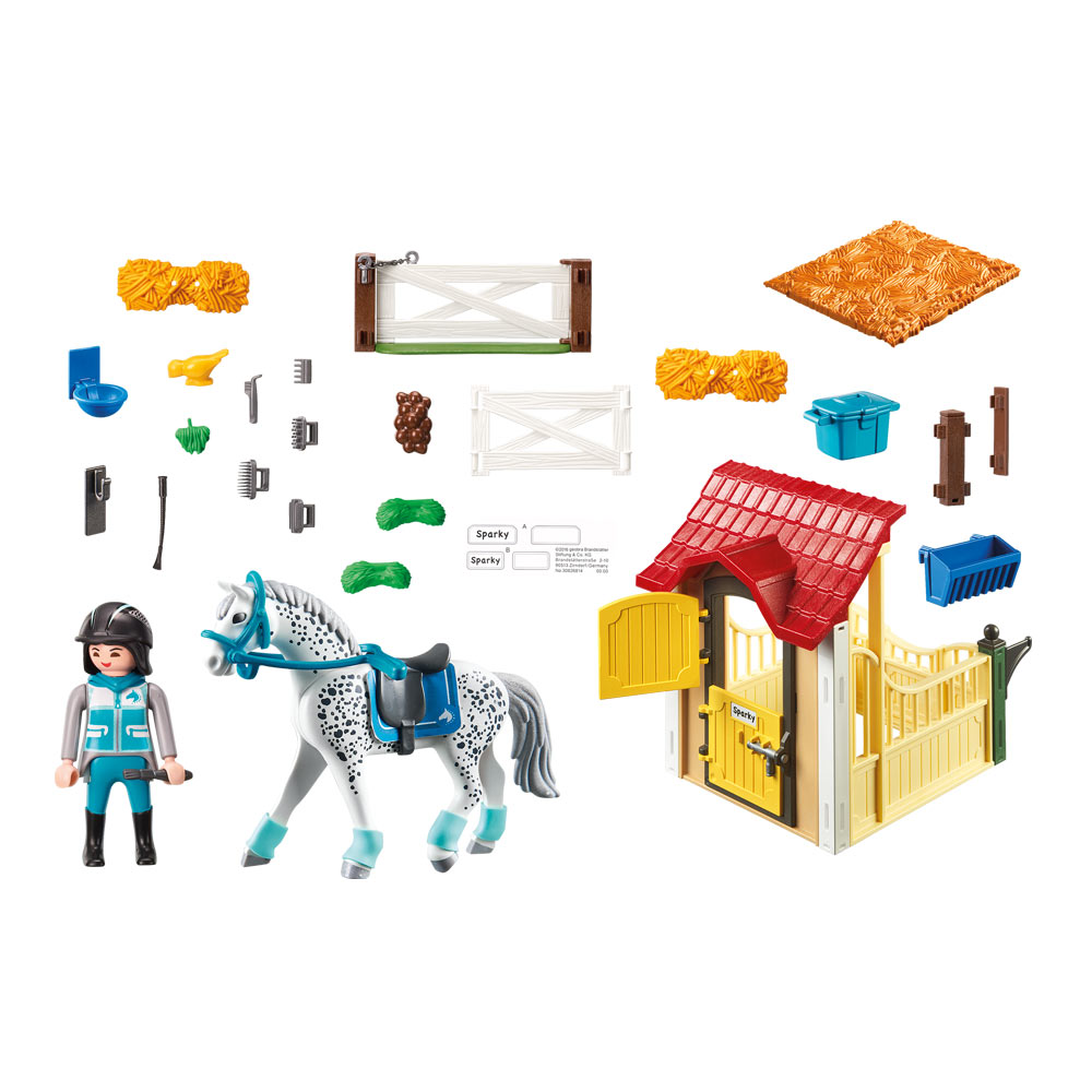 

Конструктор Playmobil Country Конюшня со скакунами породы Аппалуза (6935)