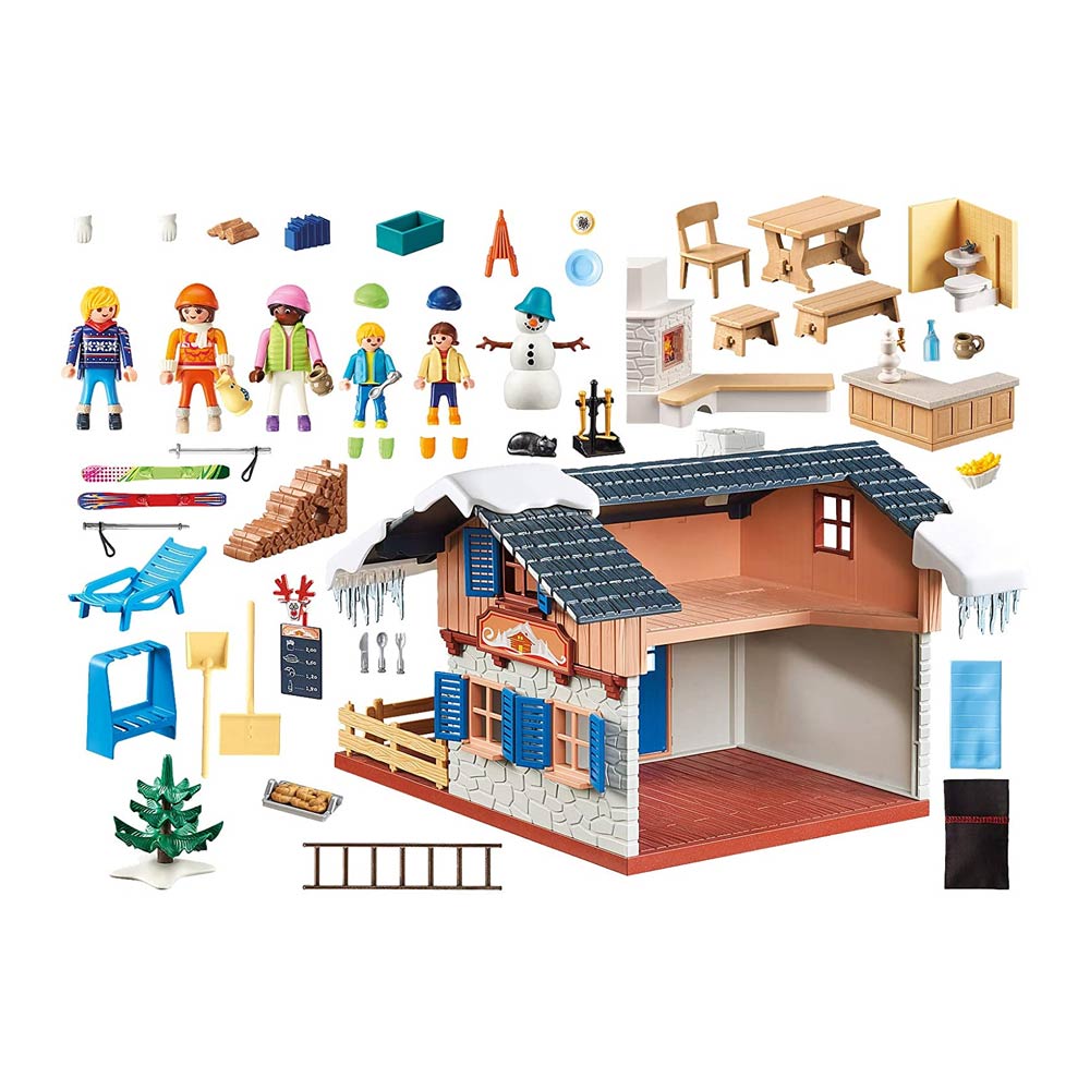 

Конструктор Playmobil Family fun Лижна база (9280)