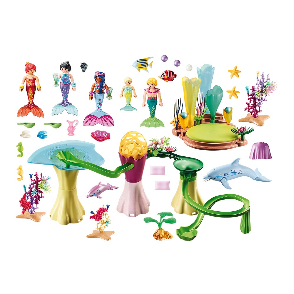 

Конструктор Playmobil Magic Бухта русалок со светящимся куполом (70094)