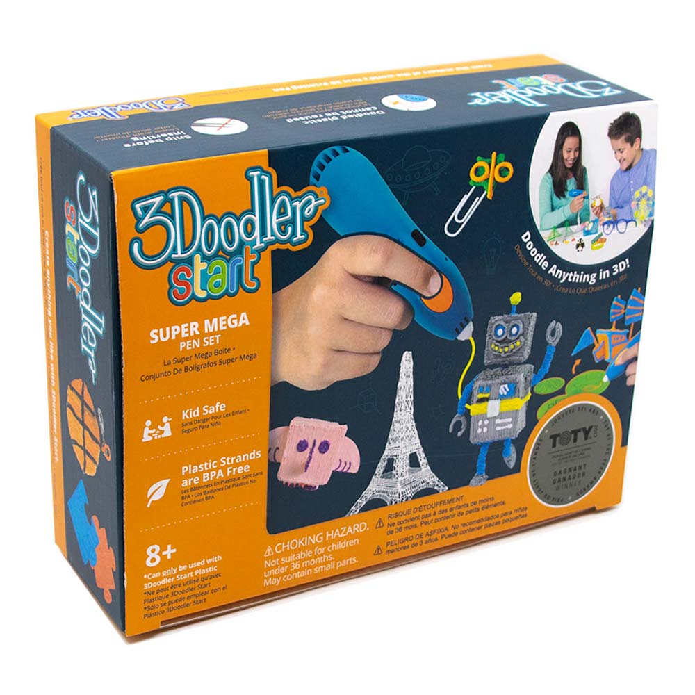 

Набор 3Doodler Start Мегакреатив 3D-ручка (3DS-MEGA-E-R-17)