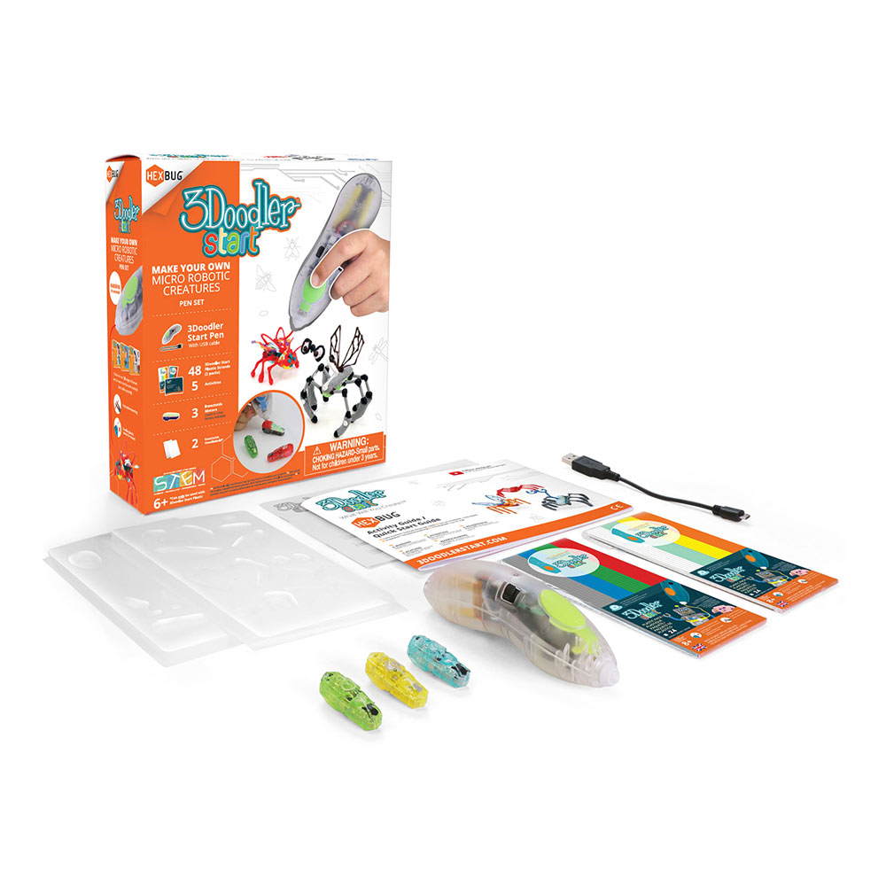 

Набор 3Doodler Start Hexbug 3D-ручка (8SPSRBUG3E)