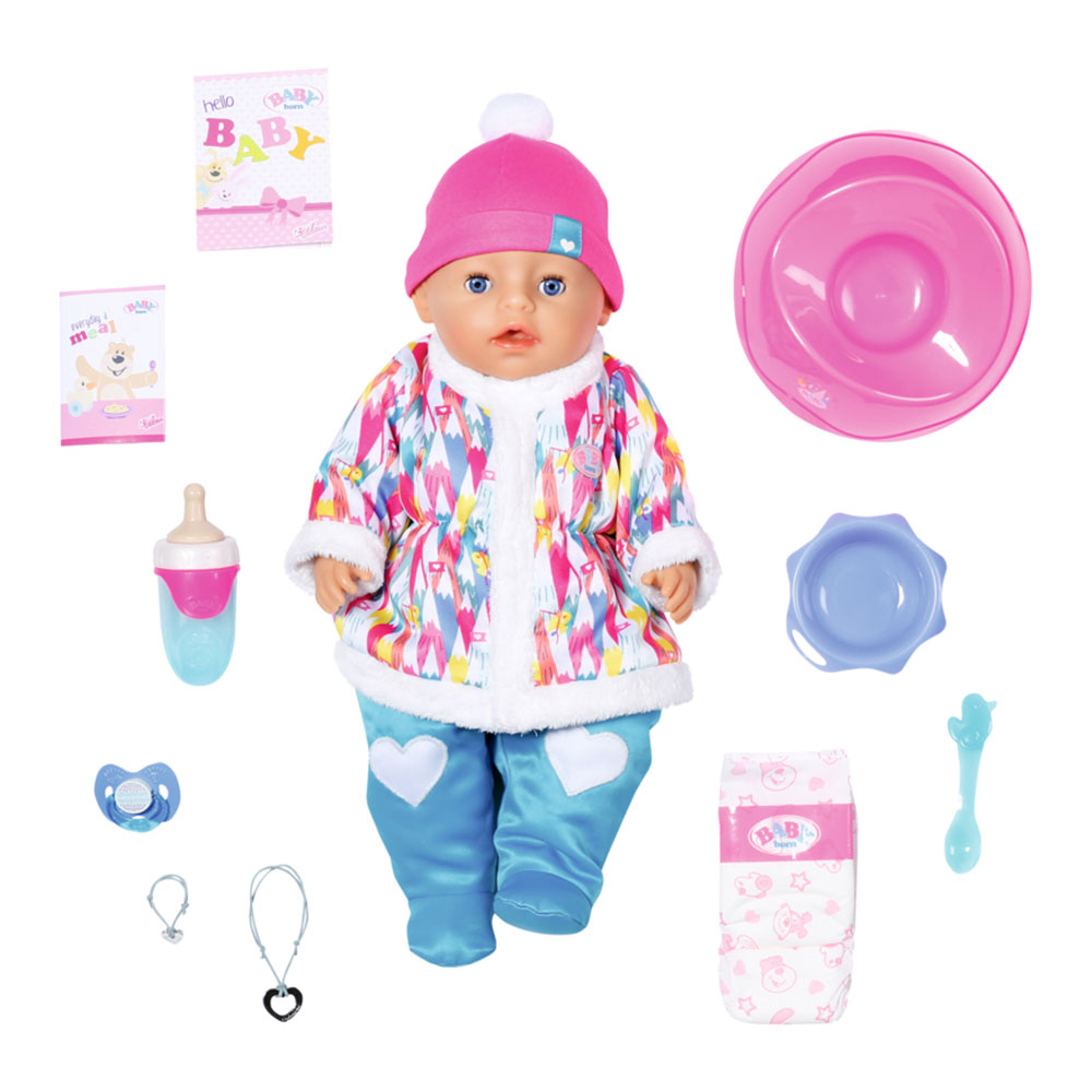 

Кукла Baby Born Нежные объятия Очаровательная малышка с аксессуарами 43 см (831281)
