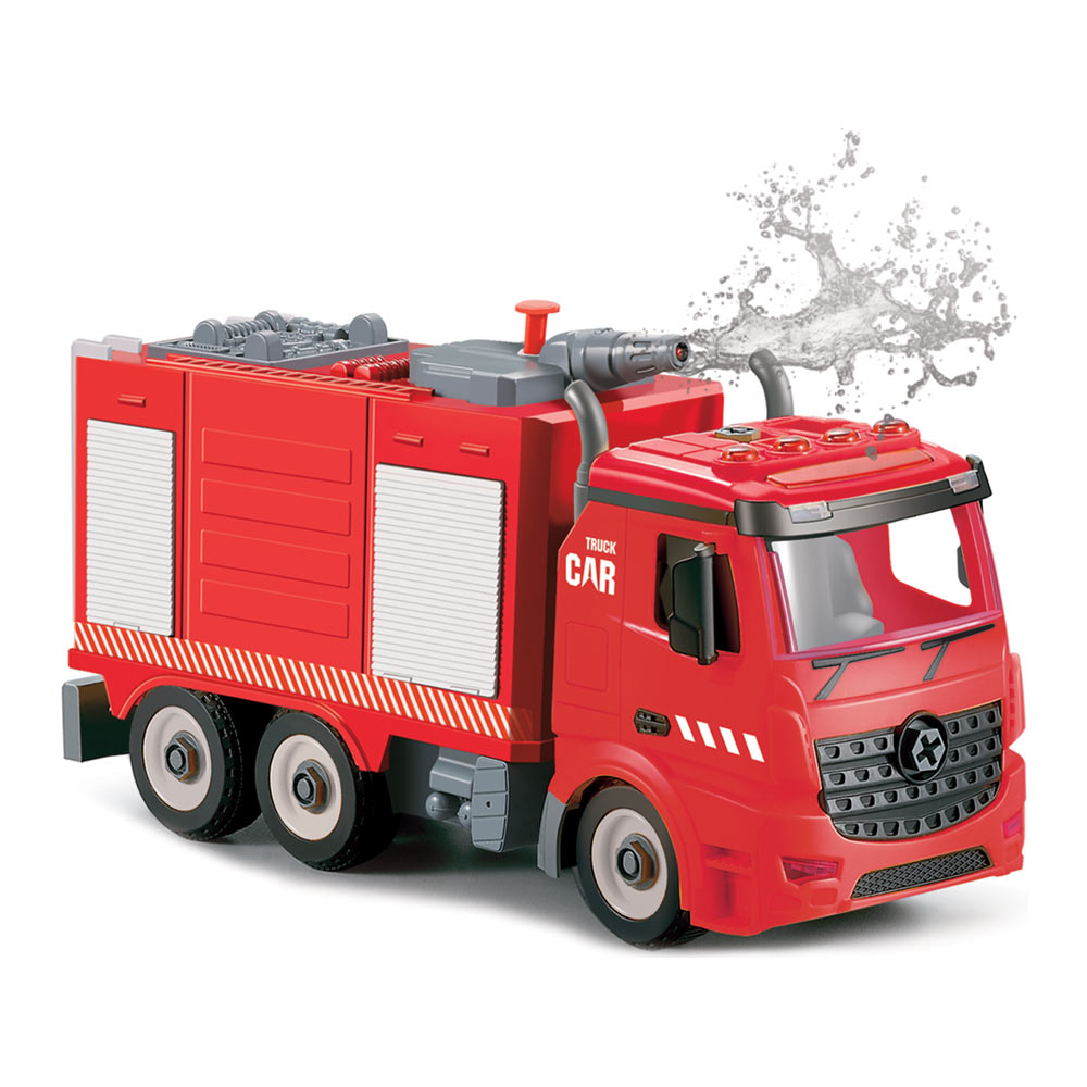

Конструктор Funky toys Пожарная машина с эффектами 1:12 (FT61115)