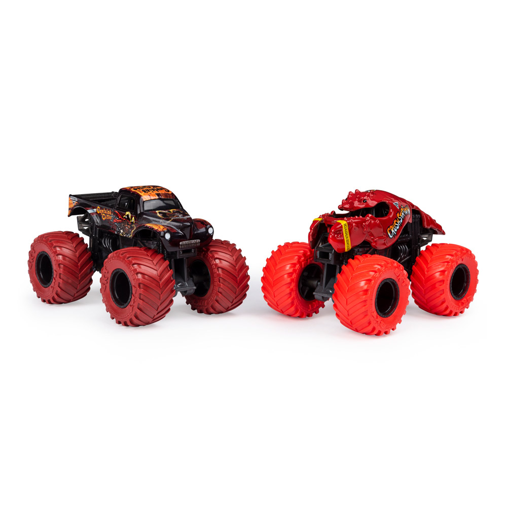 

Машинки Monster Jam Captains Curse и Crushstation 1:64 (6044943-6)