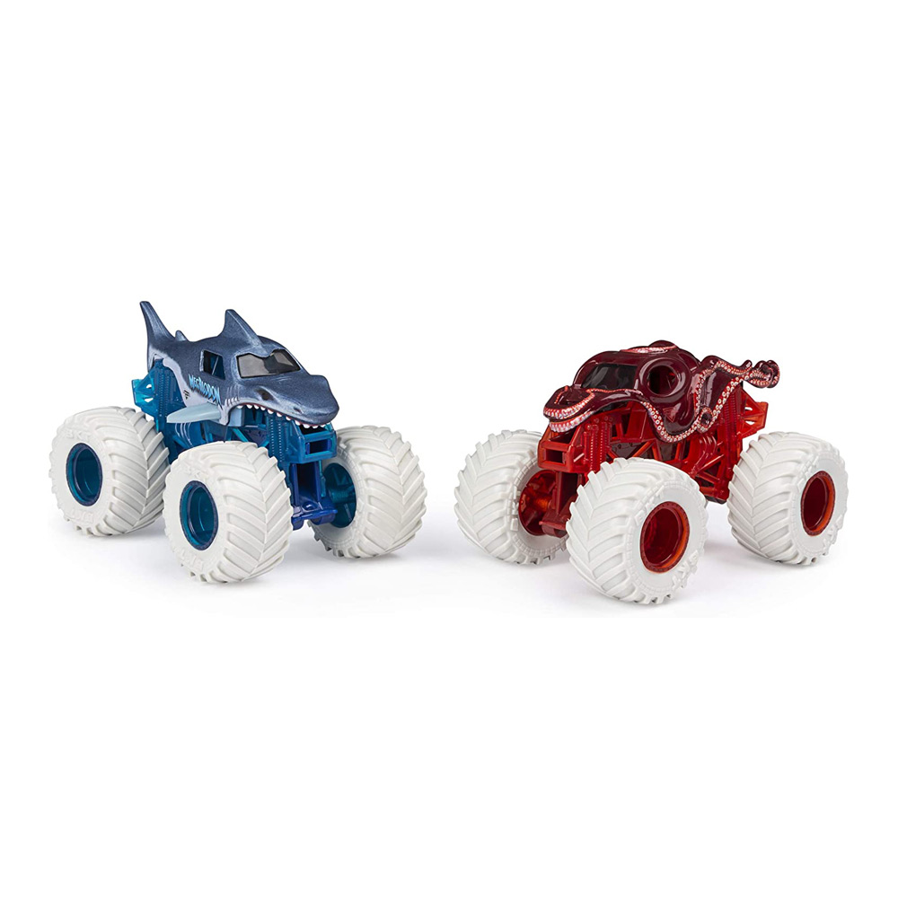 

Машинки Monster Jam Megalodon и Octonber 1:64 (6044943-7)