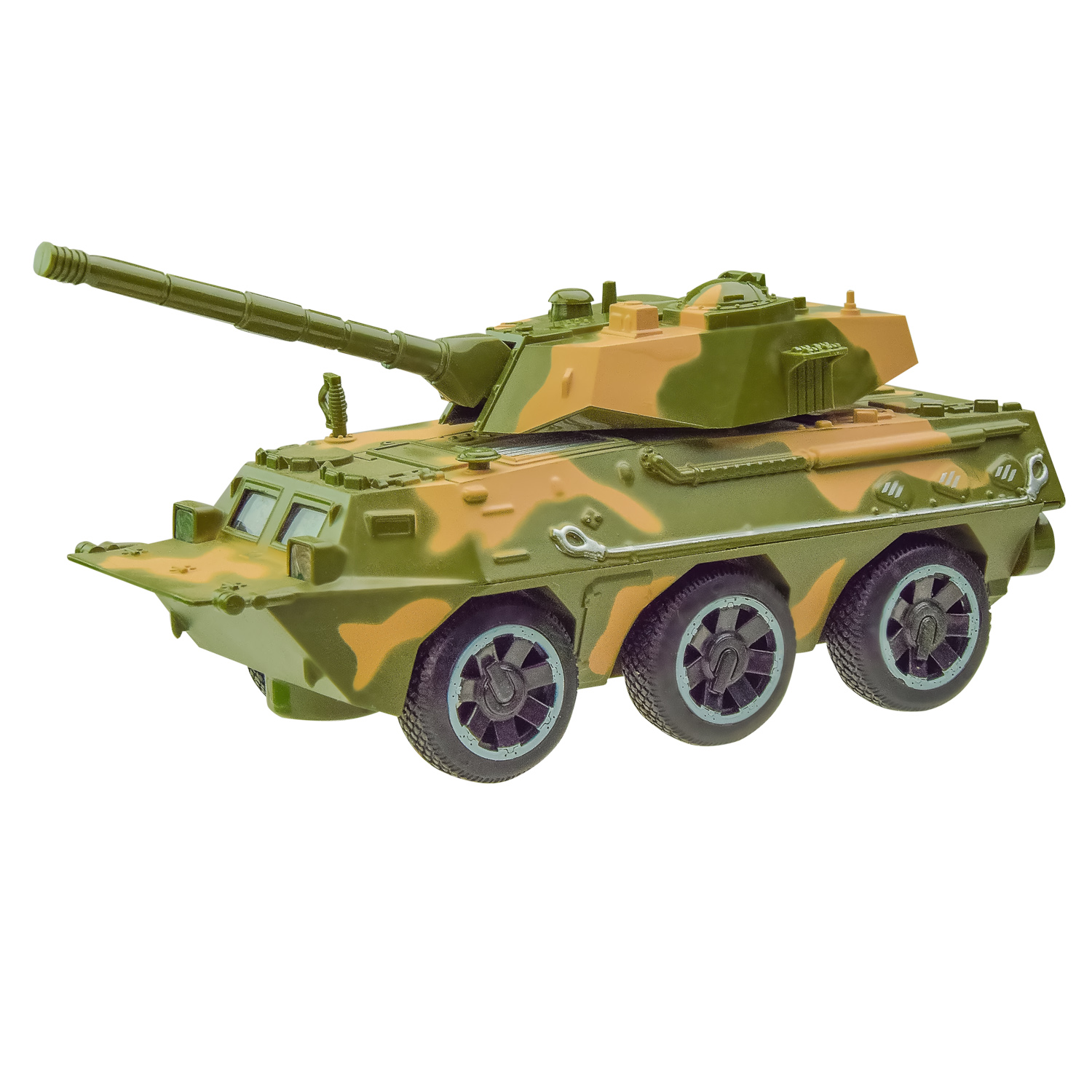 

Автомодель Автопром Танк с пушкой камуфляж (2205/2205-2)