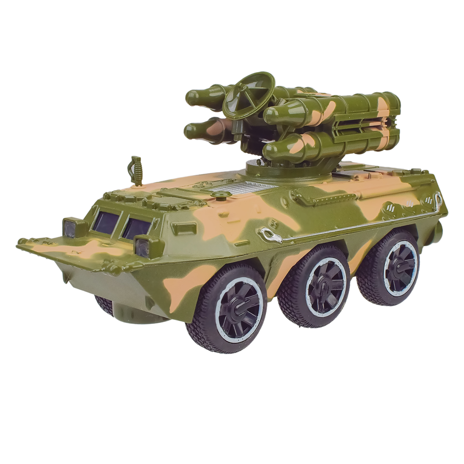 

Автомодель Автопром Танк с ракетой камуфляж (2205/2205-3)