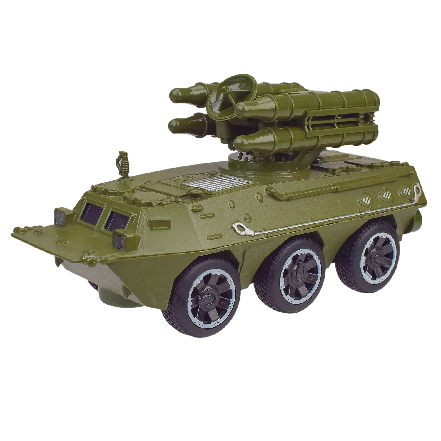 

Автомодель Автопром Танк с ракетой зеленый (2205/2205-4)
