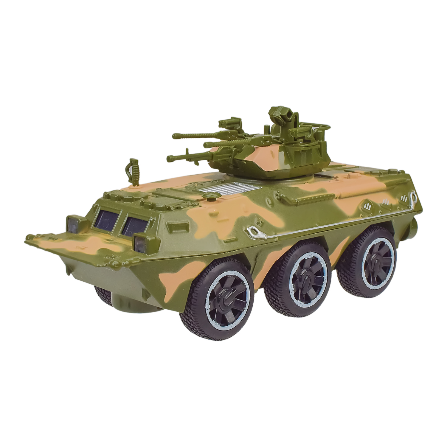 

Автомодель Автопром Танк с пулеметами камуфляж (2205/2205-7)