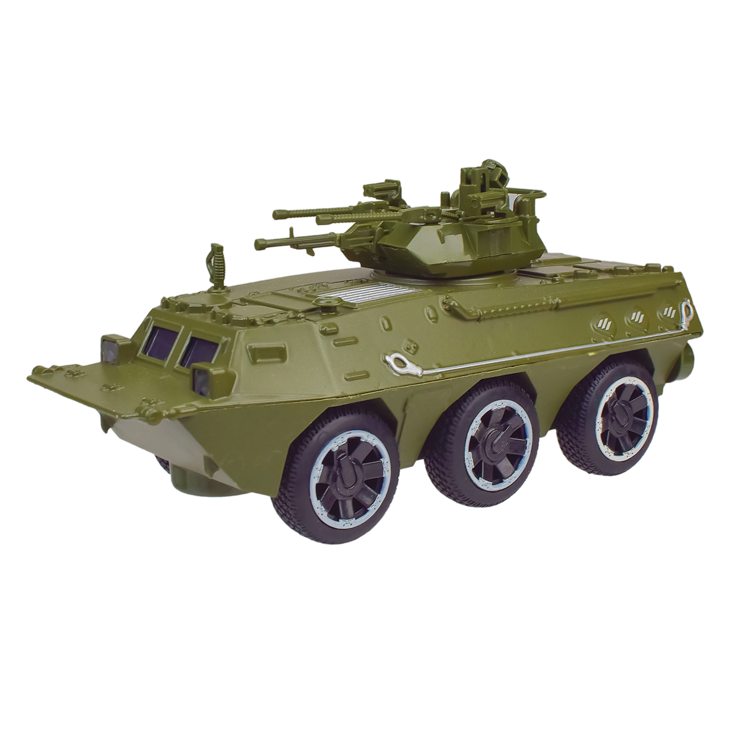 

Автомодель Автопром Танк с пулеметами зеленый (2205/2205-8)