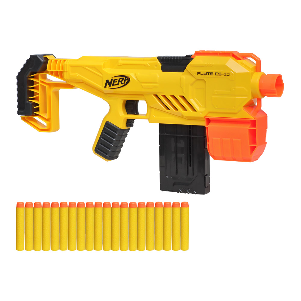 

Бластер игрушечный Nerf Alpha strike Flyte CS 10 (E8696)