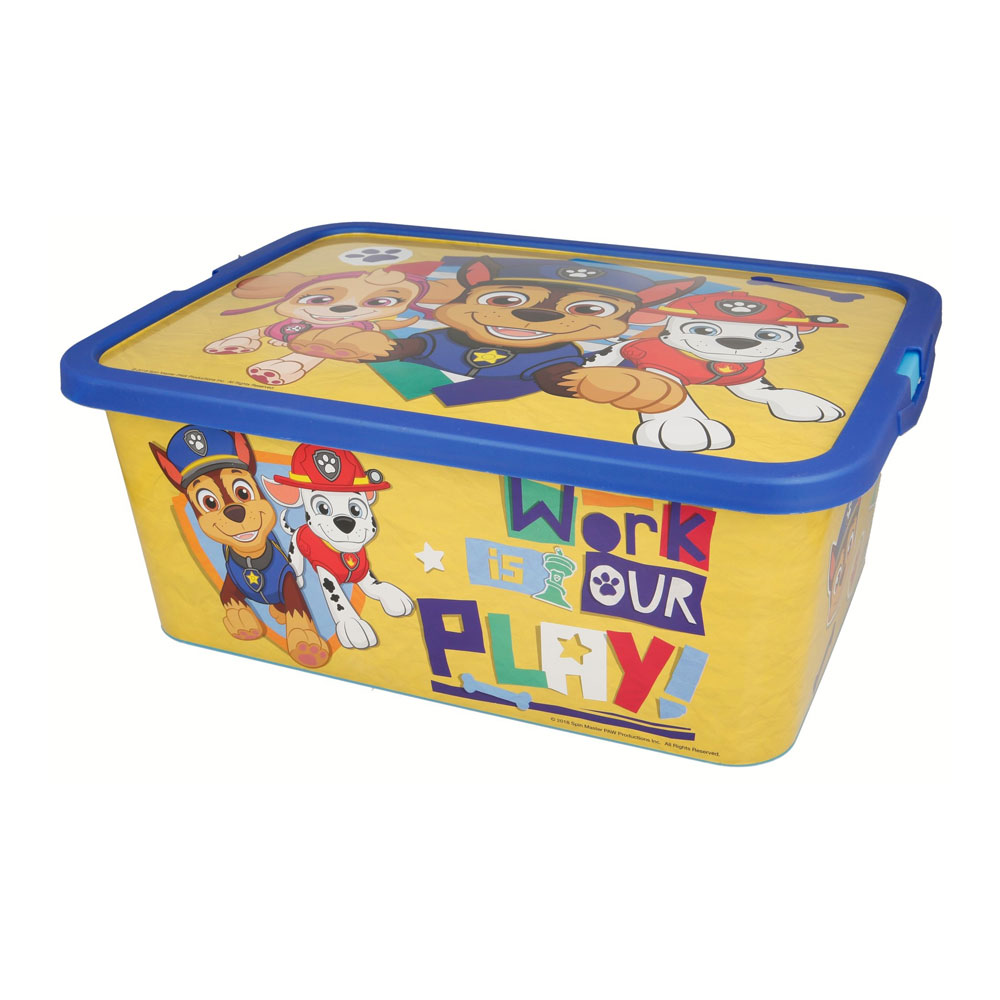 

Бокс для игрушек Stor Paw patrol Работа это наше увлечение 13 л (Stor-02545)
