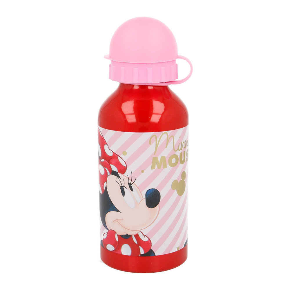 

Пляшка для води Stor Disney Мінні Маус 400 мл алюмінієва (Stor-18834)