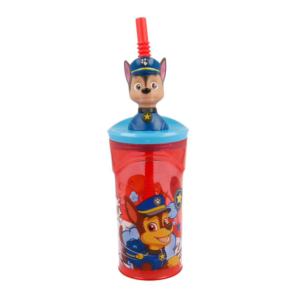 

Тамблер-стакан Stor Paw patrol Спасатели 360 мл с трубочкой (Stor-18966)