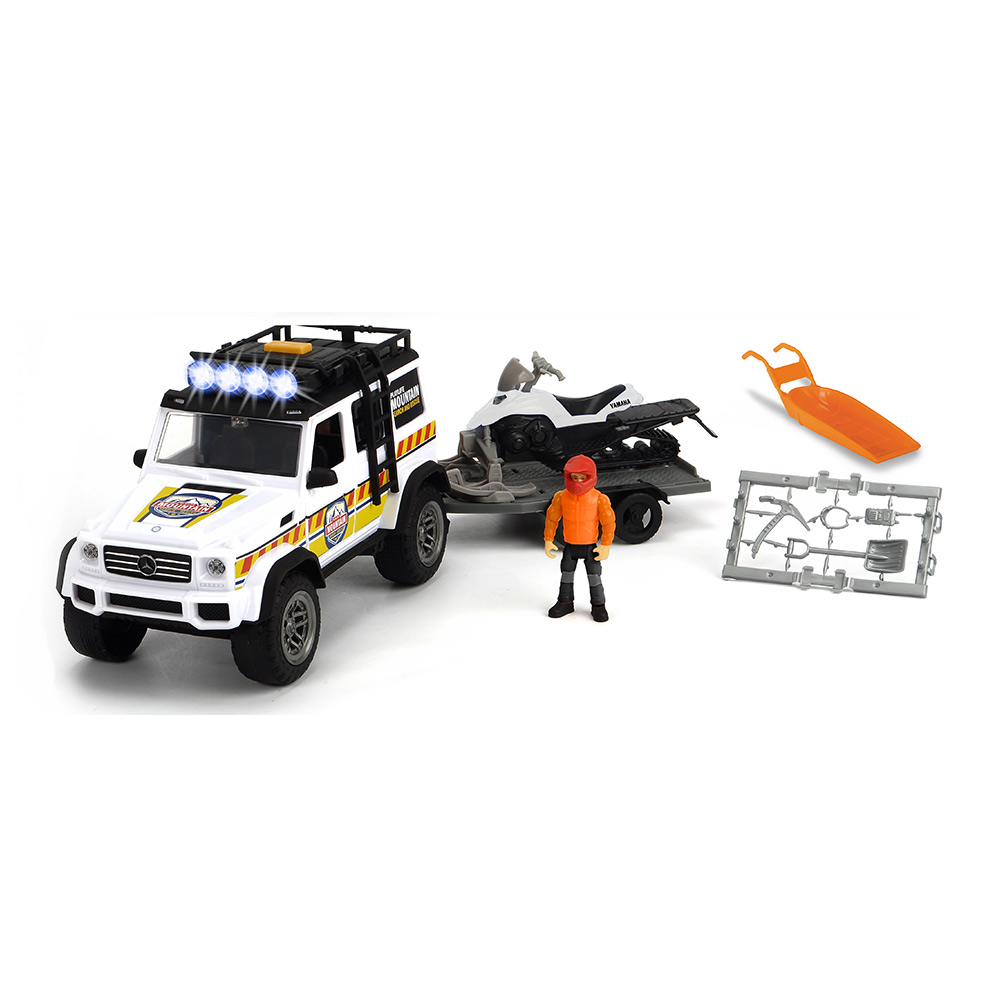 

Ігровий набір Dickie Toys Playlife Зимові рятувальники Позашляховик з ефектами (3837009)