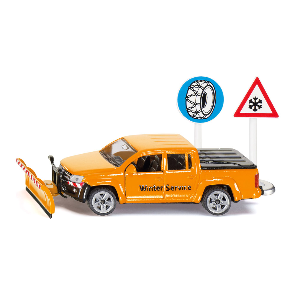 

Автомодель Siku Снегоуборочная машина Volkswagen Amarok пикап 1:55 (2546)