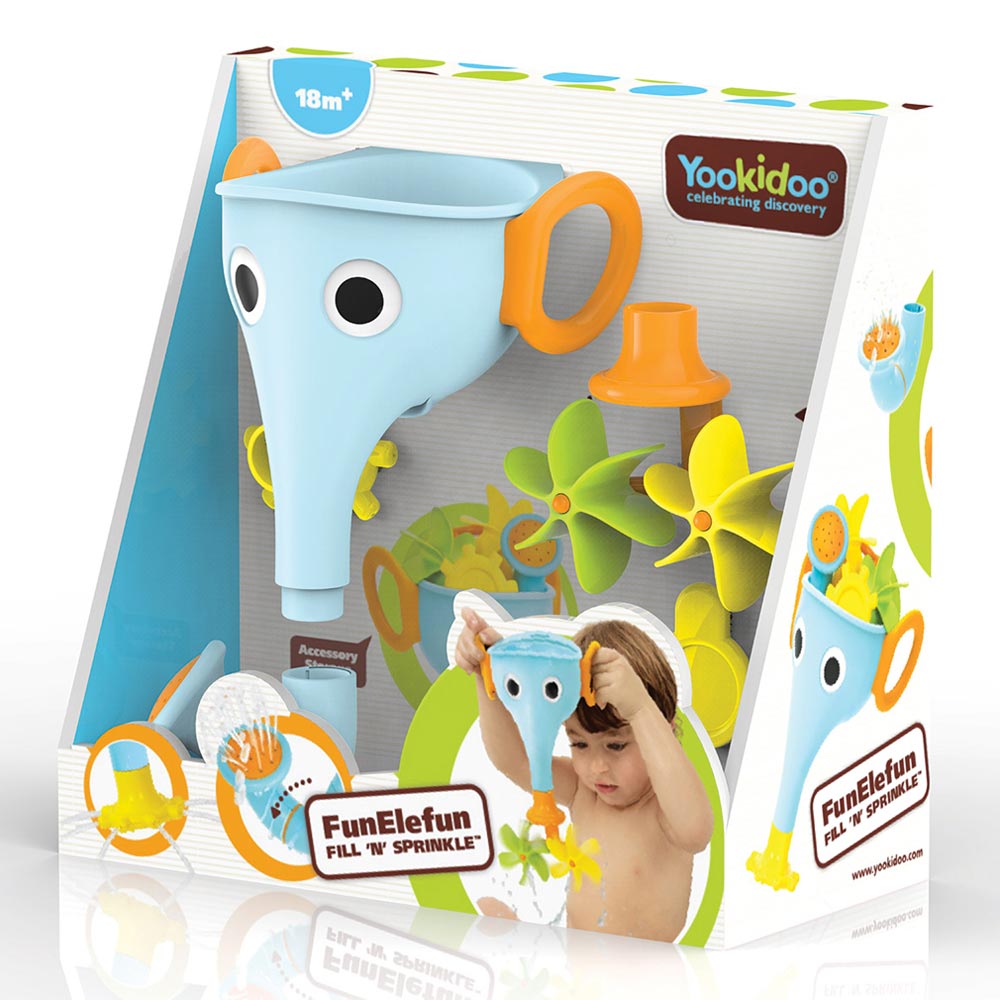 

Игрушка для воды Yookidoo Веселый слоник голубой (40205)