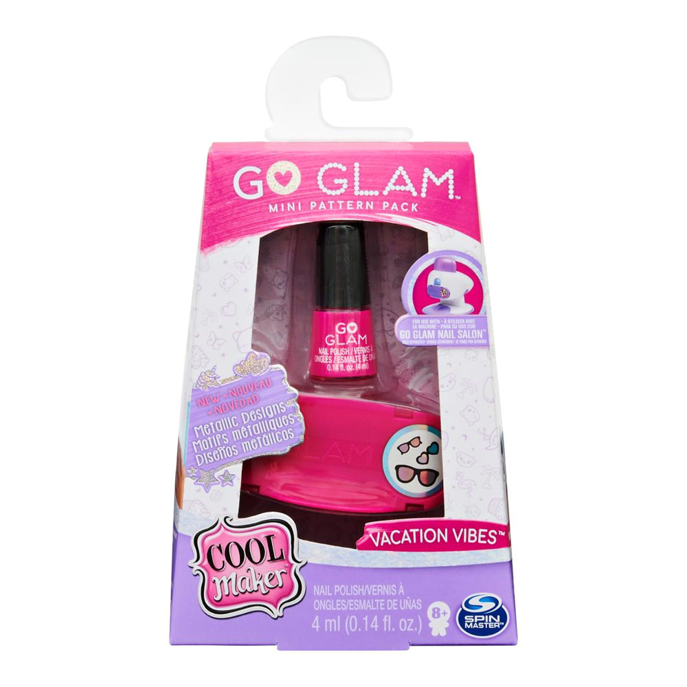 

Набір для нейл-арту Cool Maker Go Glam з рожевим лаком міні (SM37537/SM37537-4)