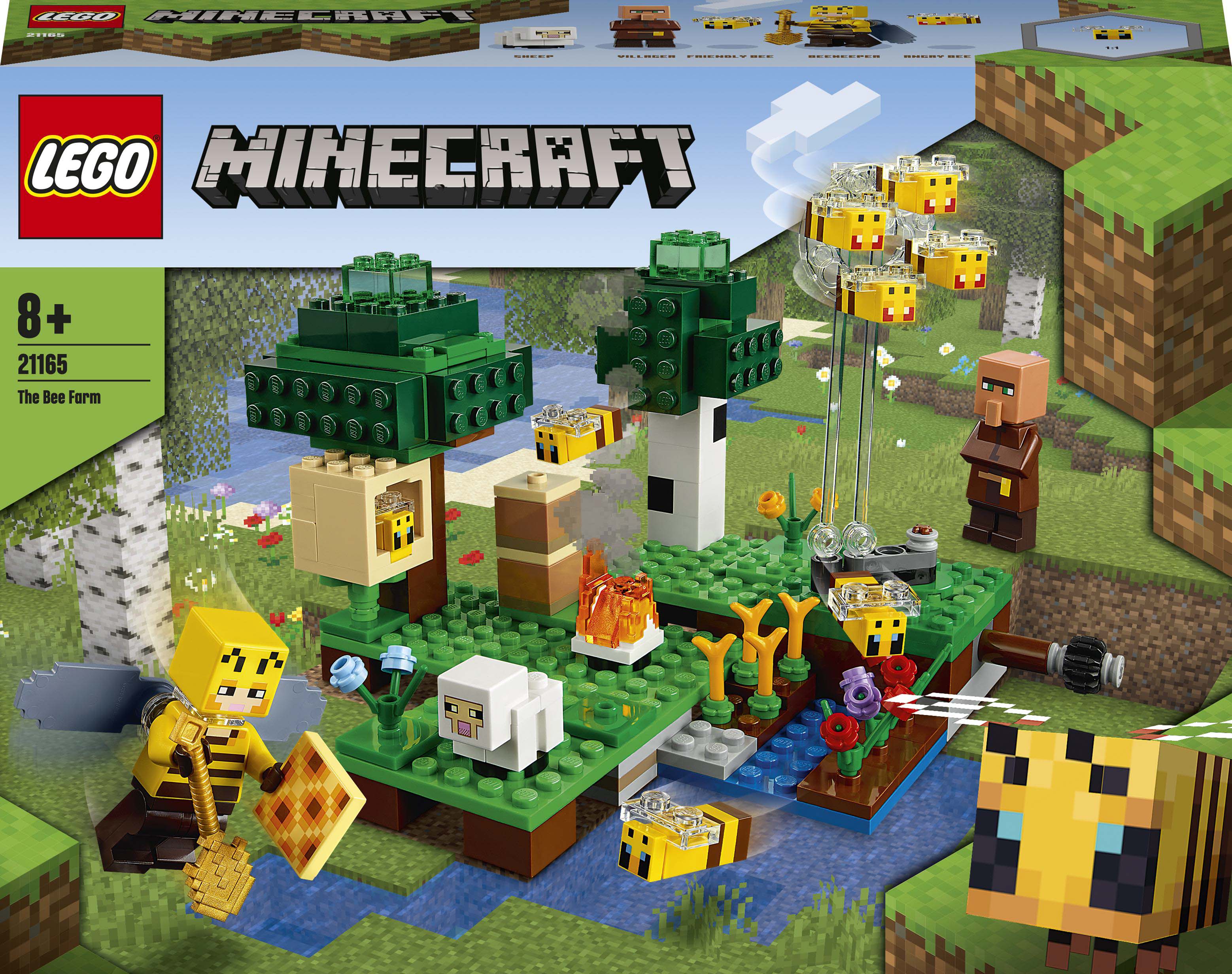 

Конструктор LEGO Minecraft Пасіка (21165)
