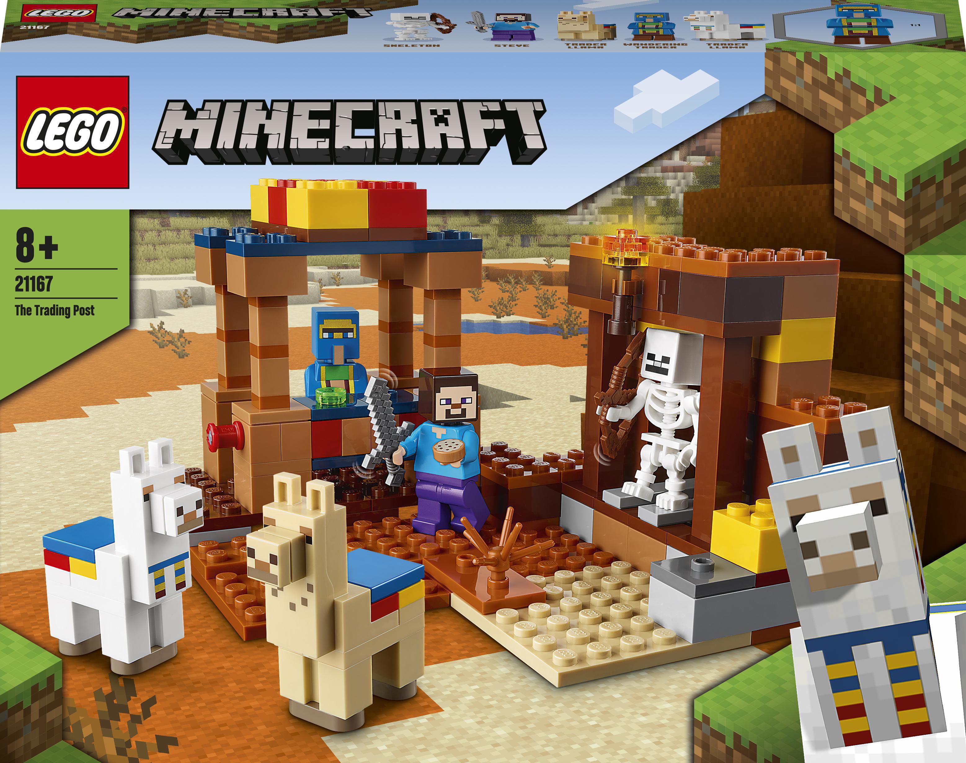 

Конструктор LEGO Minecraft Торговый пост (21167)