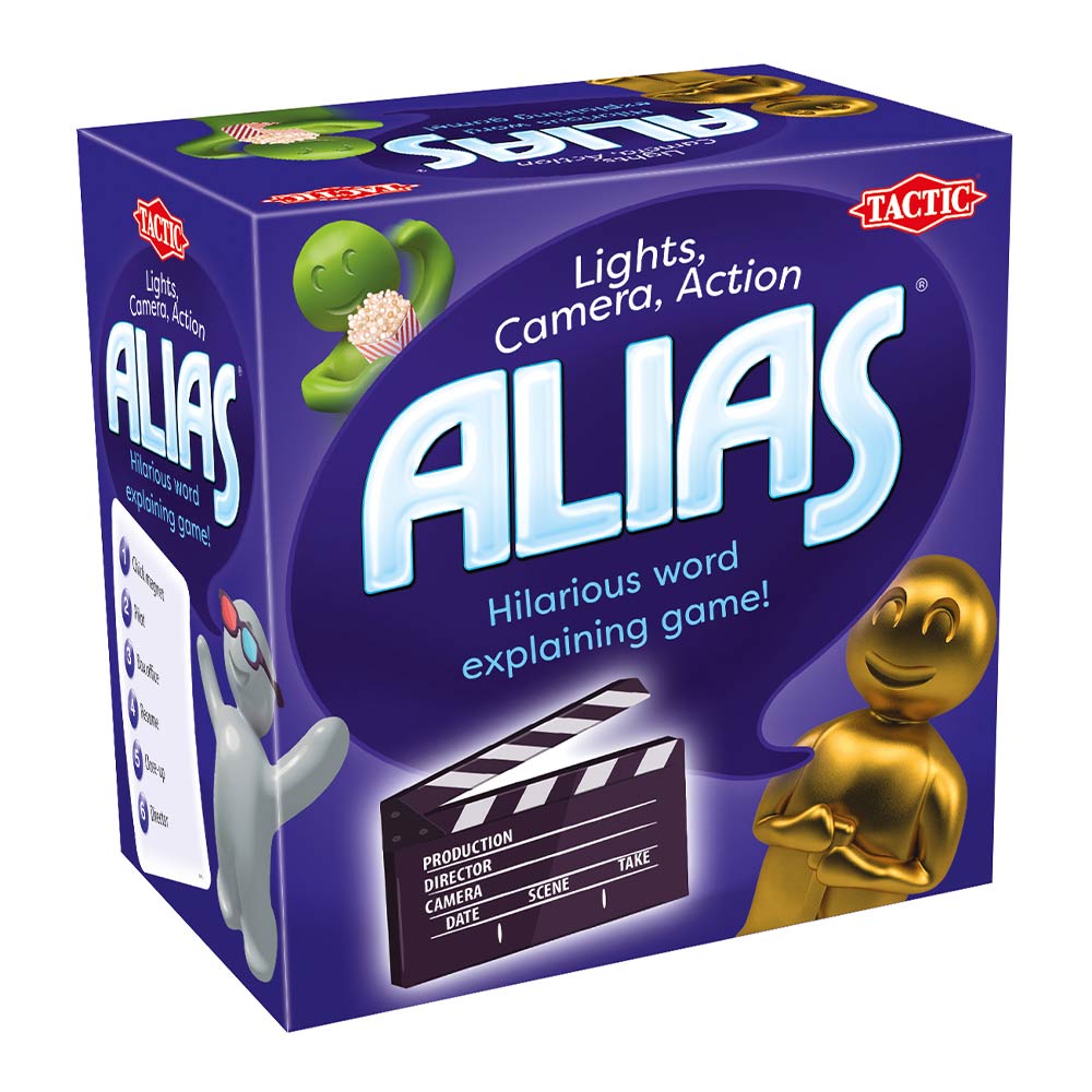 

Настільна гра Tactic Alias ​​Lights camera action англійською (55813)