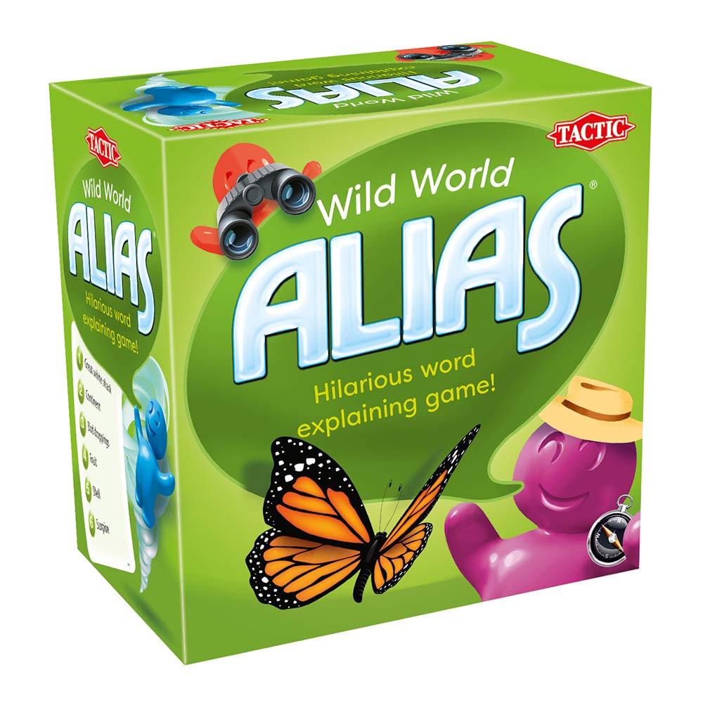 

Настольная игра Tactic Alias Wild world на английском (55828)