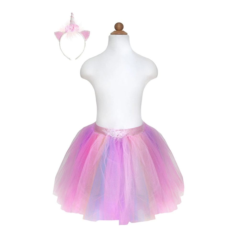 

Набор Great Pretenders Pink Unicorn Юбка и обруч для головы на 4-7 лет (43315)