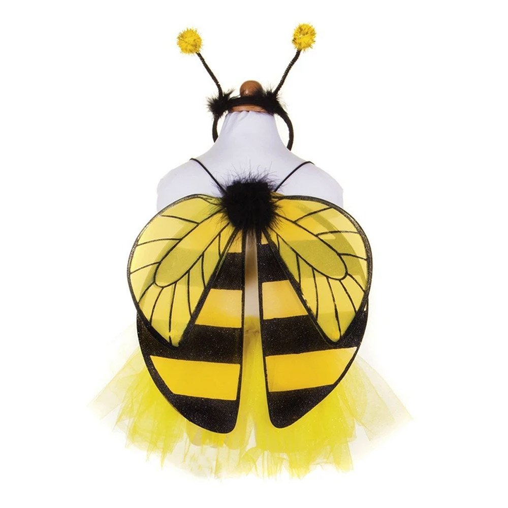 Акція на Набор Great Pretenders Glitter Bumblebee Юбка крылья и обруч для головы на 4-7 лет (43505) від Будинок іграшок