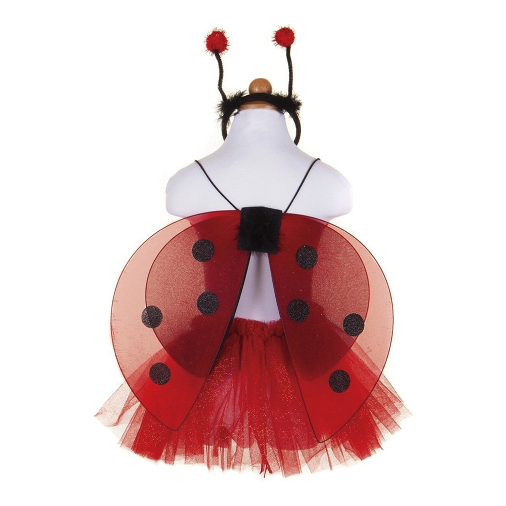 

Набор Great Pretenders Glitter Ladybug Юбка крылья и обруч для головы на 4-7 лет (43575)