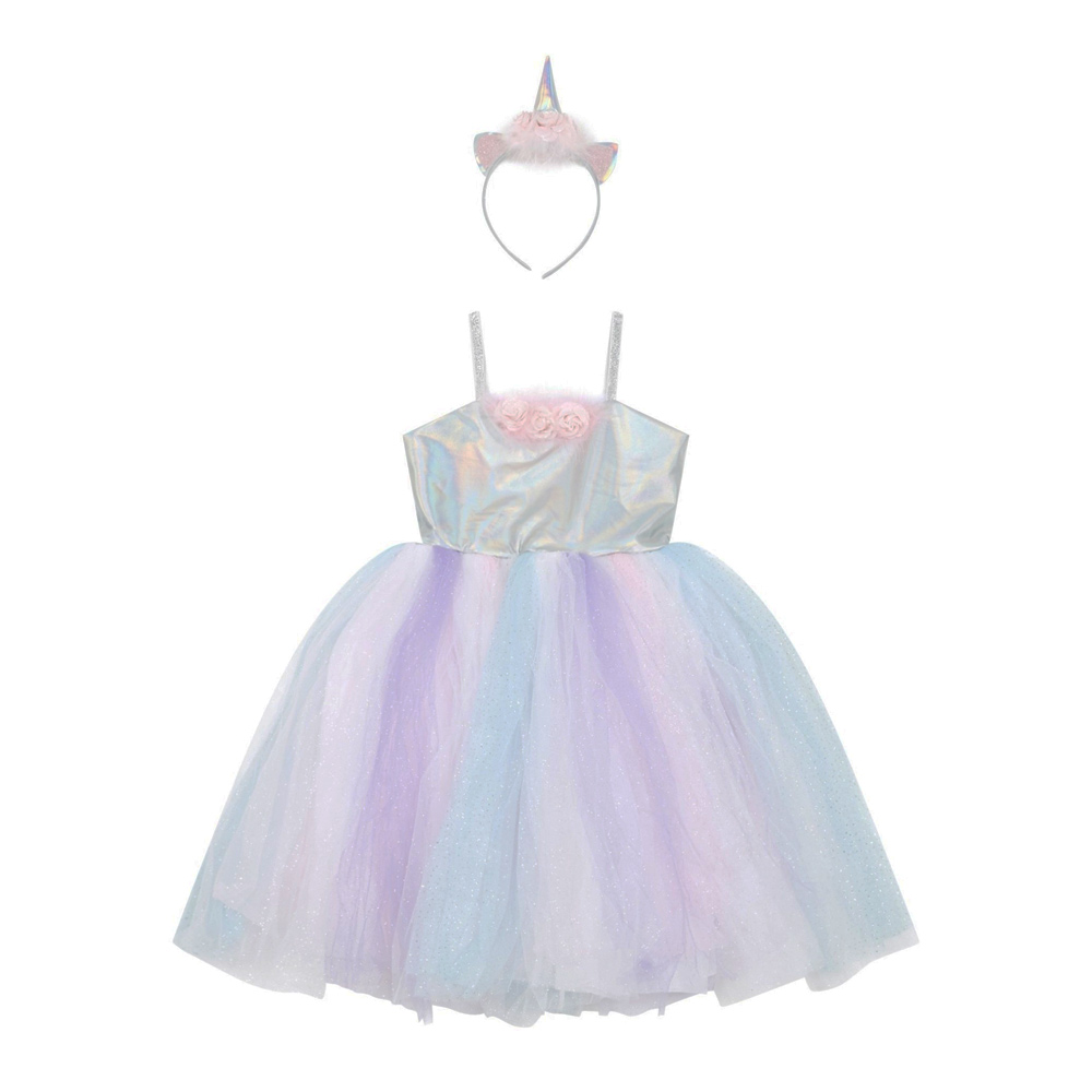 

Набор Great Pretenders Unicorn dress Платье и обруч на 5-6 лет (70551)