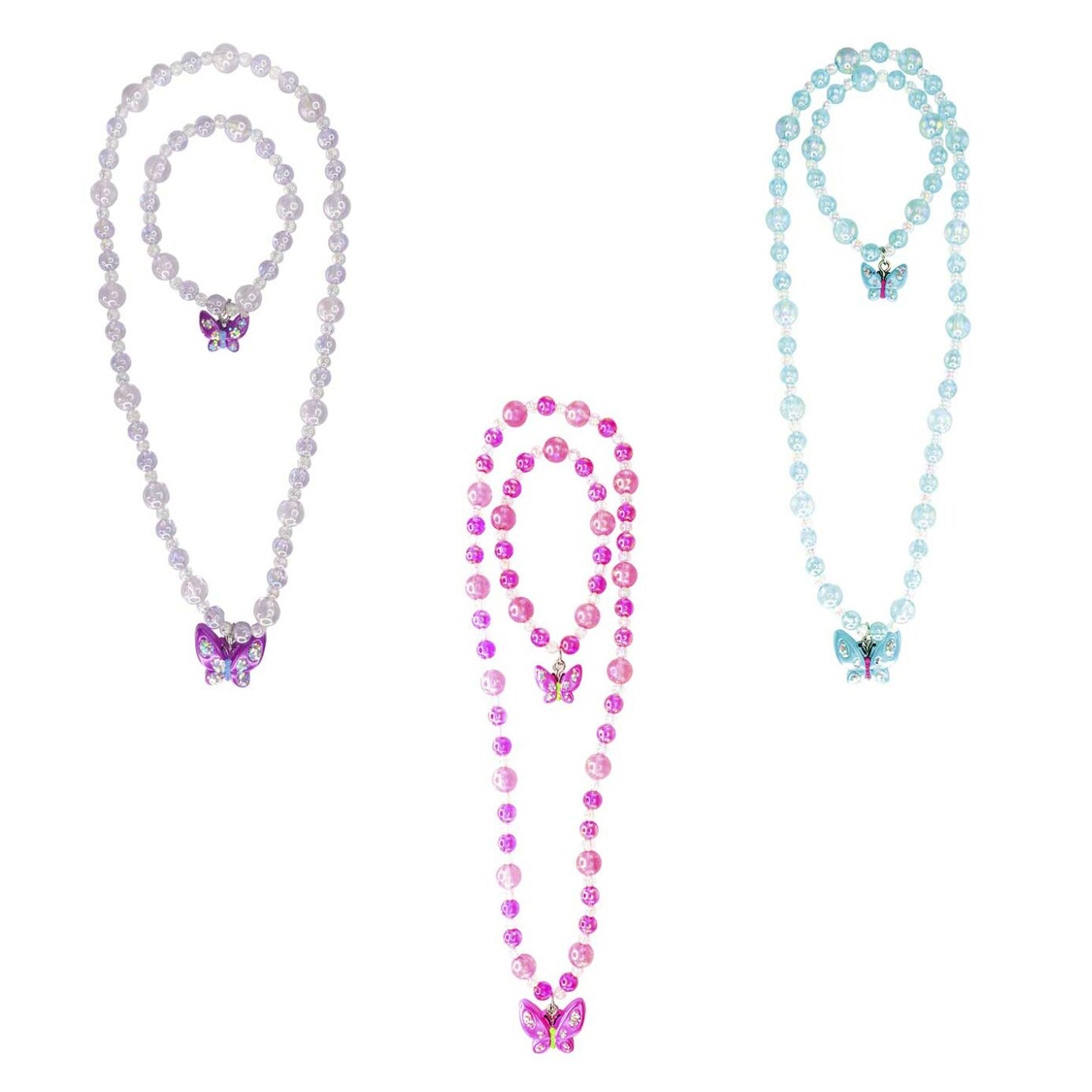 

Набір прикрас Great Pretenders Jazzy bead butterfly в асортименті (86026)