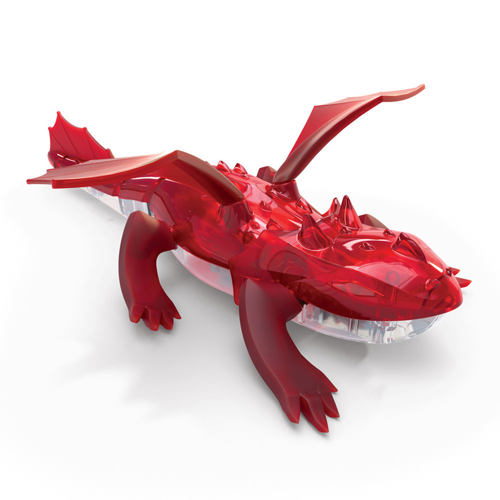 Акція на Радіокерована іграшка Hexbug Самотній дракон червоний (409-6847/2) від Будинок іграшок