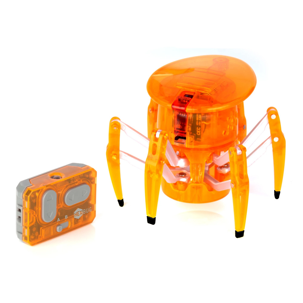 Акція на Нано-робот HEXBUG Spider на ІЧ керуванні помаранчевий (451-1652/4) від Будинок іграшок