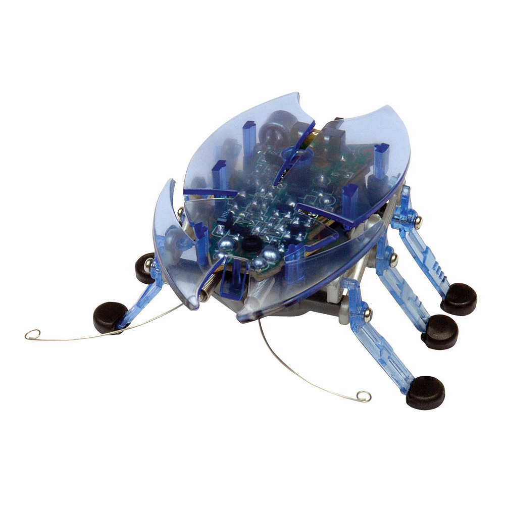 Акция на Нано-робот HEXBUG Beetle синій (477-2865/3) от Будинок іграшок