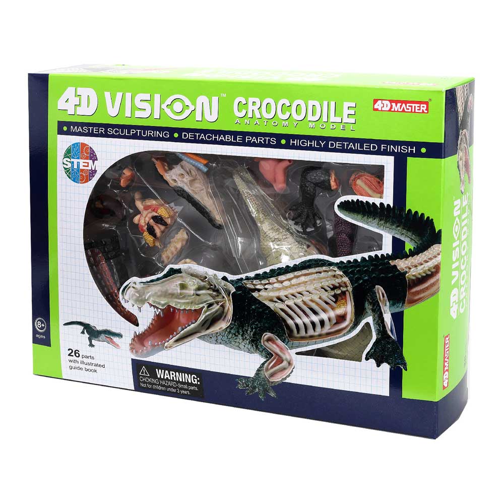 Акція на Об'ємна модель 4D Master Крокодил (FM-622034) від Будинок іграшок