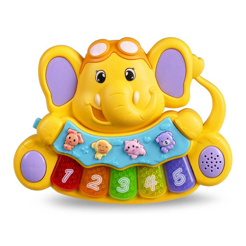 

Игрушечное пианино Mommy love Желтый слоненок (855-28A-1)