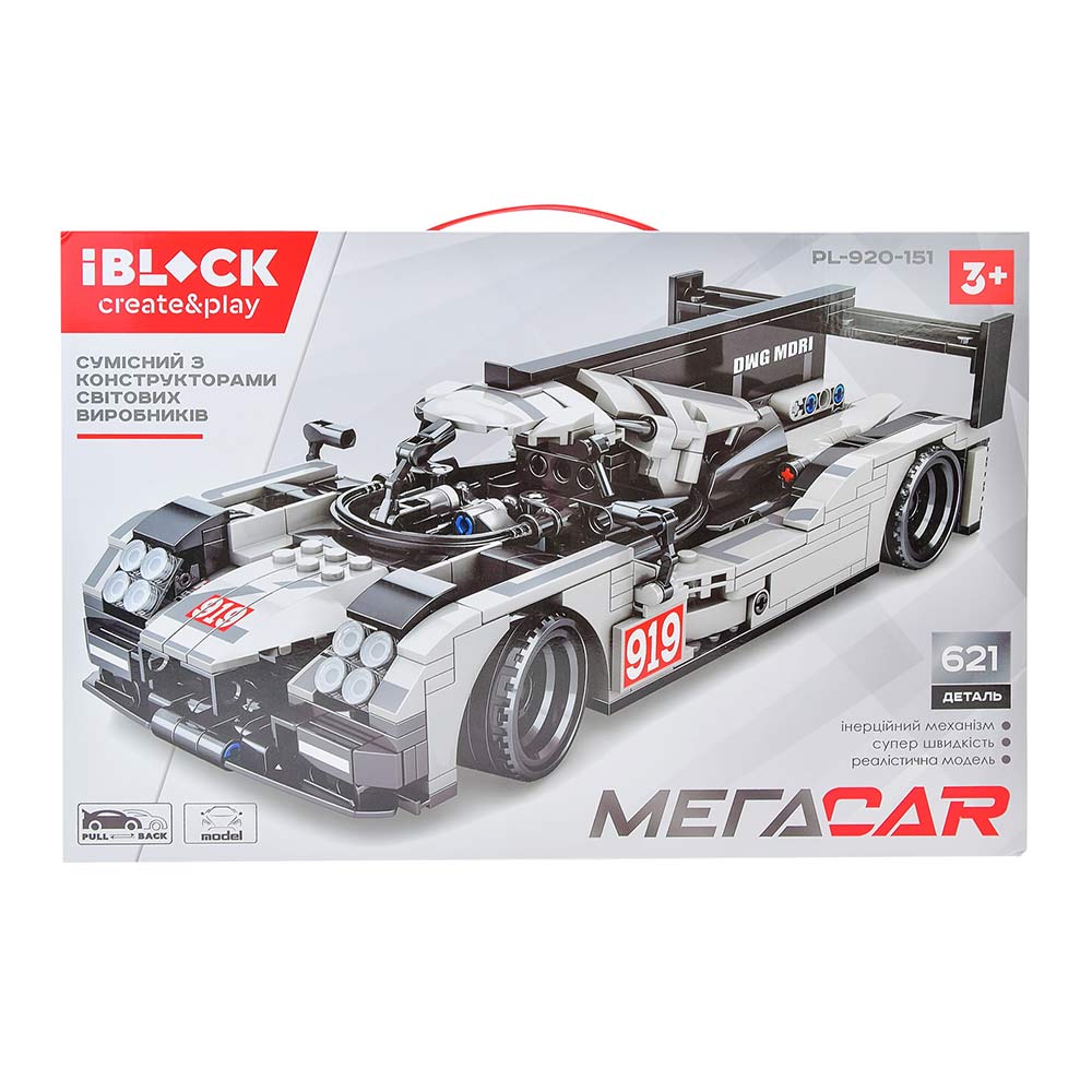 

Конструктор IBLOCK Porche 919 (PL-920-151)