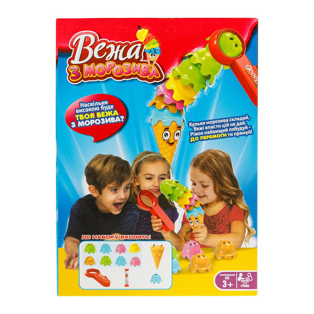 

Настольная игра Kingso toys Башня из мороженого (JT007-101)