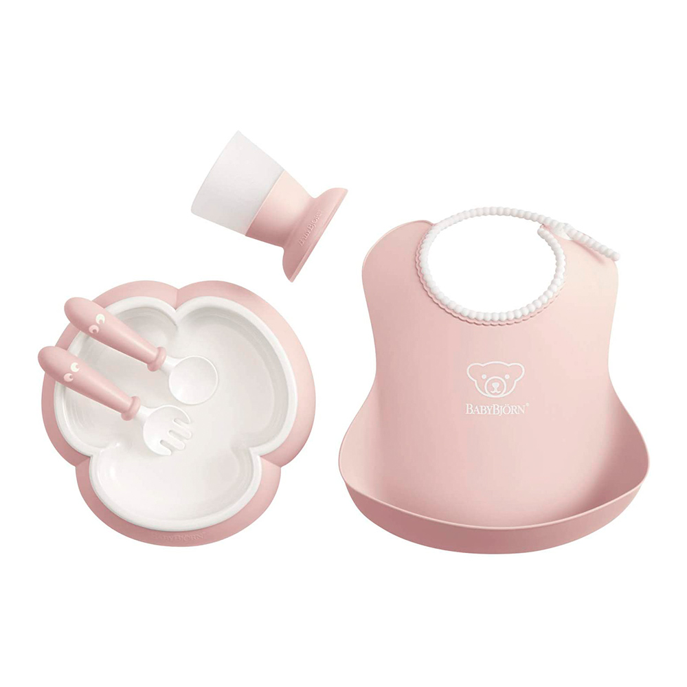 

Набор для кормления BabyBjorn Baby dinner set розовый 5 предметов (7317680700643)