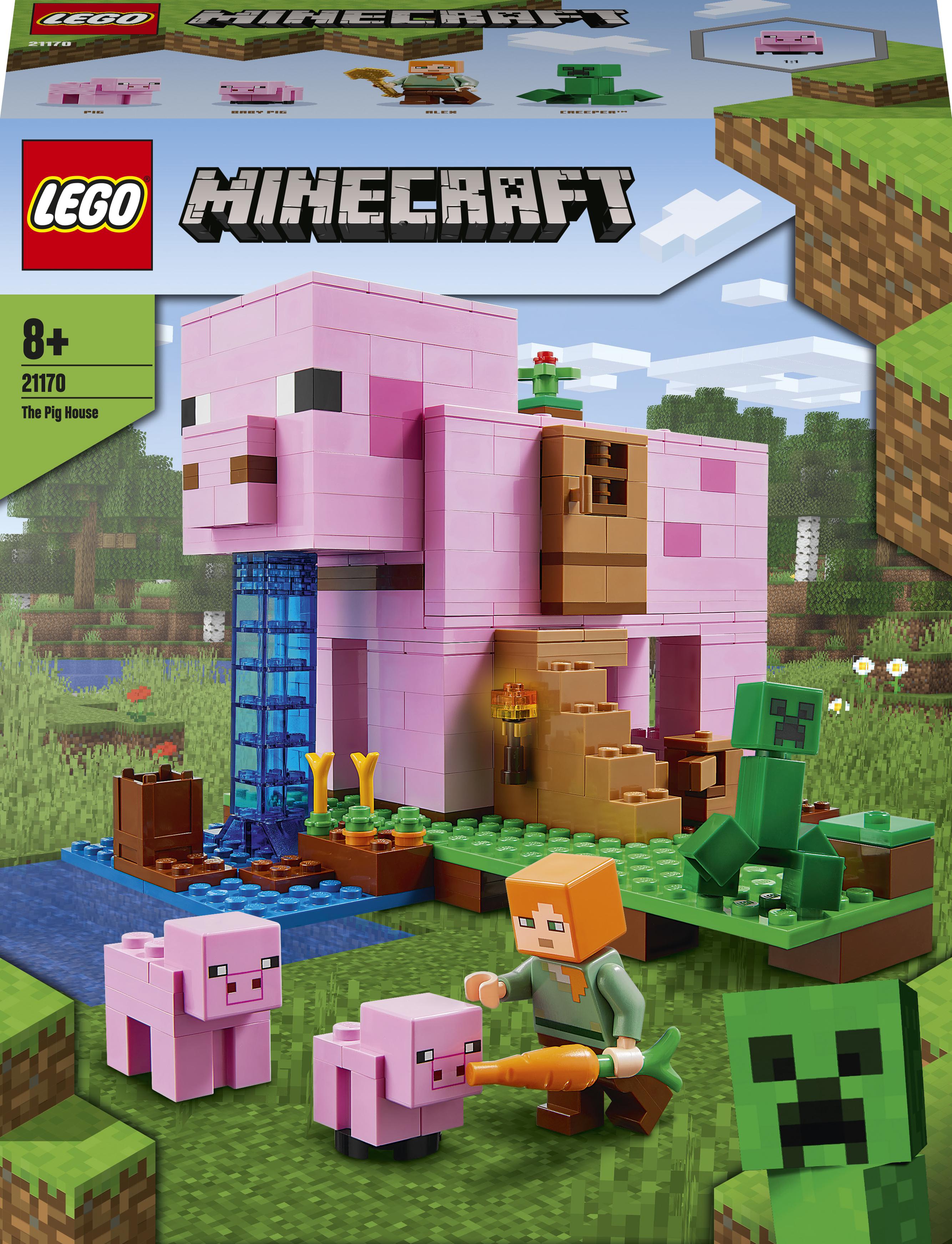 

Конструктор LEGO Minecraft Будинок-свиня (21170)