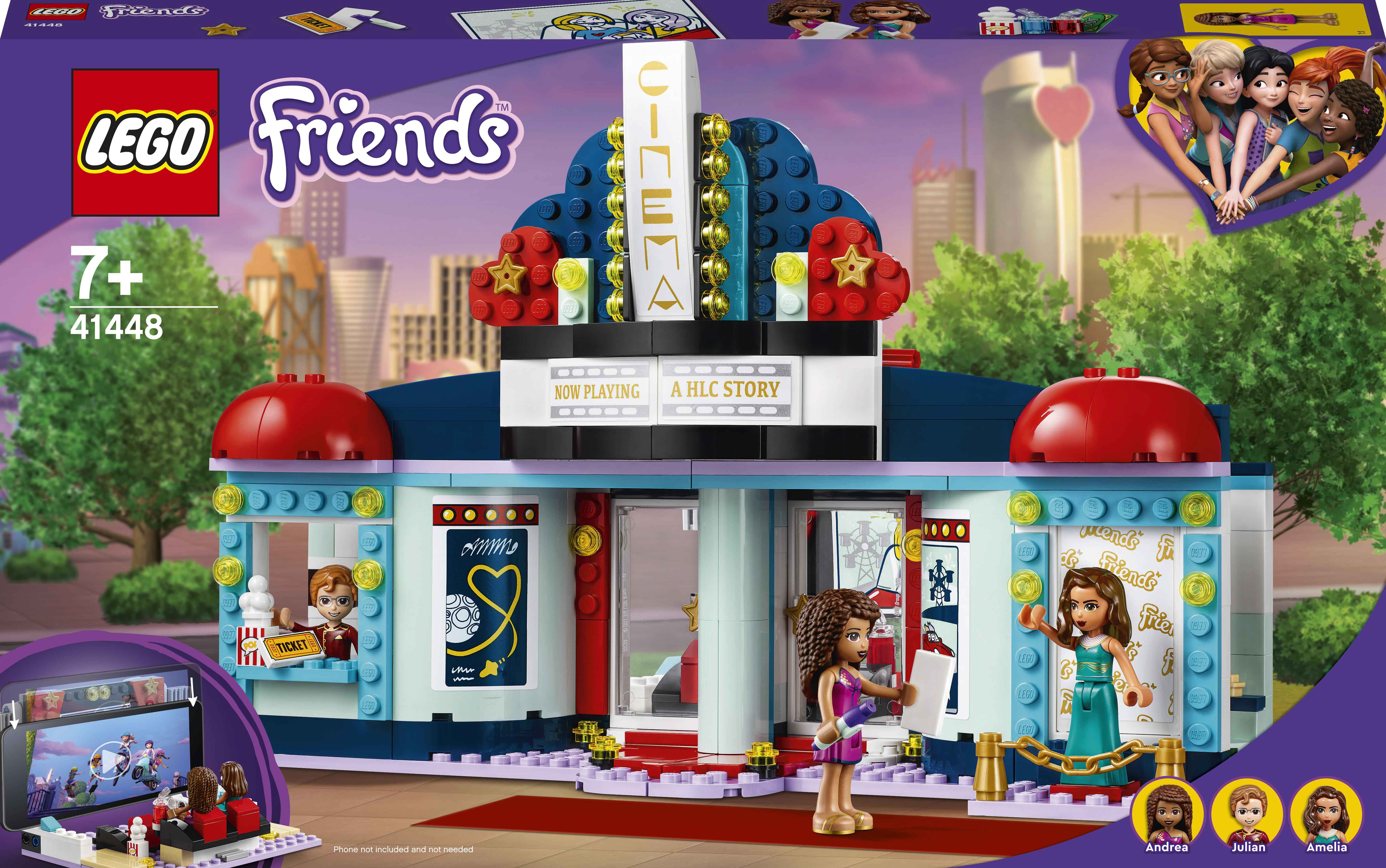 

Конструктор LEGO Friends Кинотеатр Хартлейк-Сити (41448)