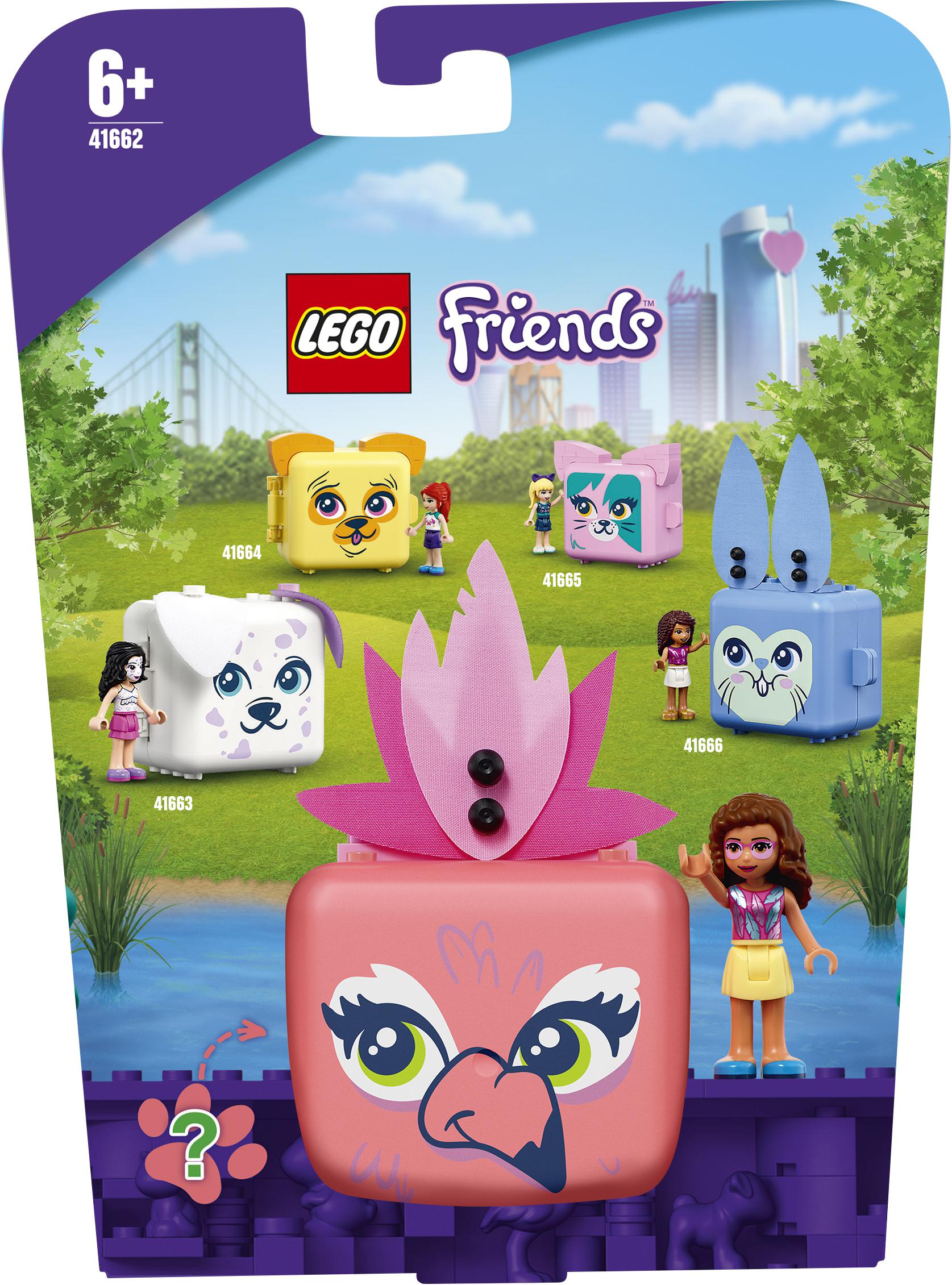 

Конструктор LEGO Friends Кьюб Оливии с фламинго (41662)