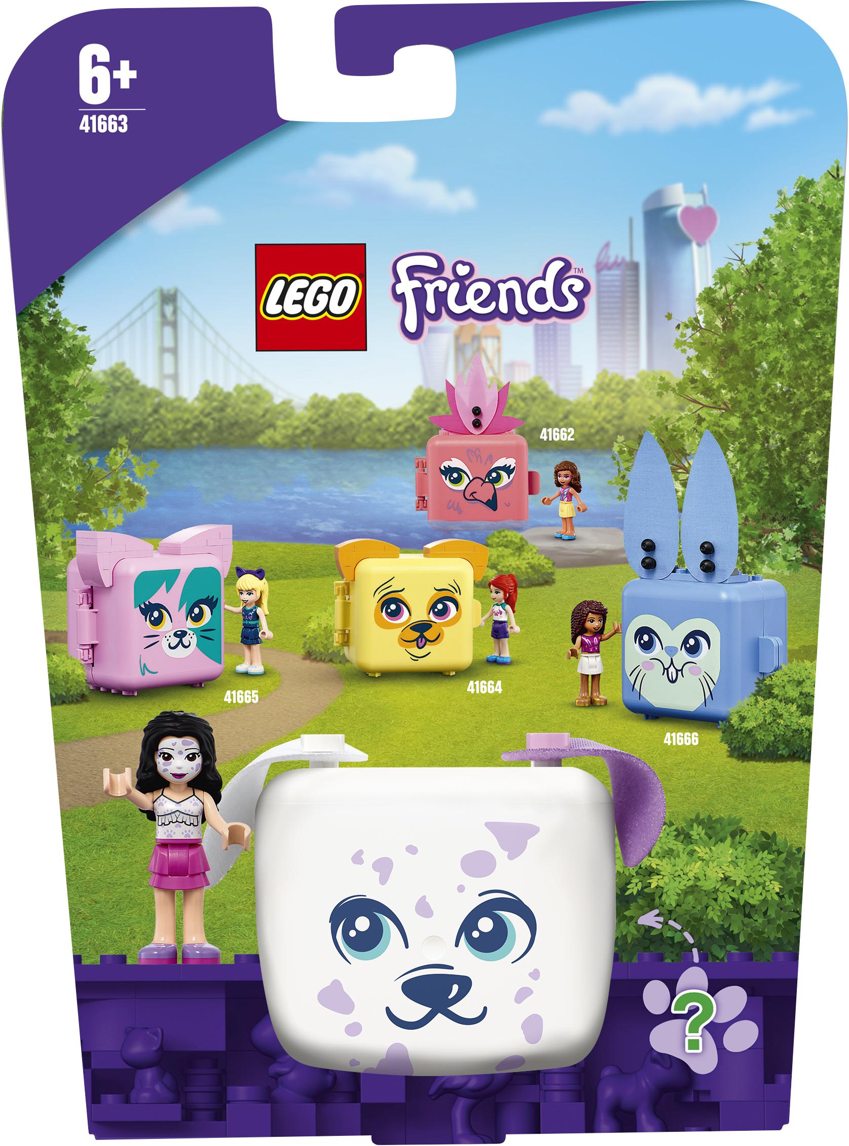 

Конструктор LEGO Friends Кьюб Эммы с далматином (41663)