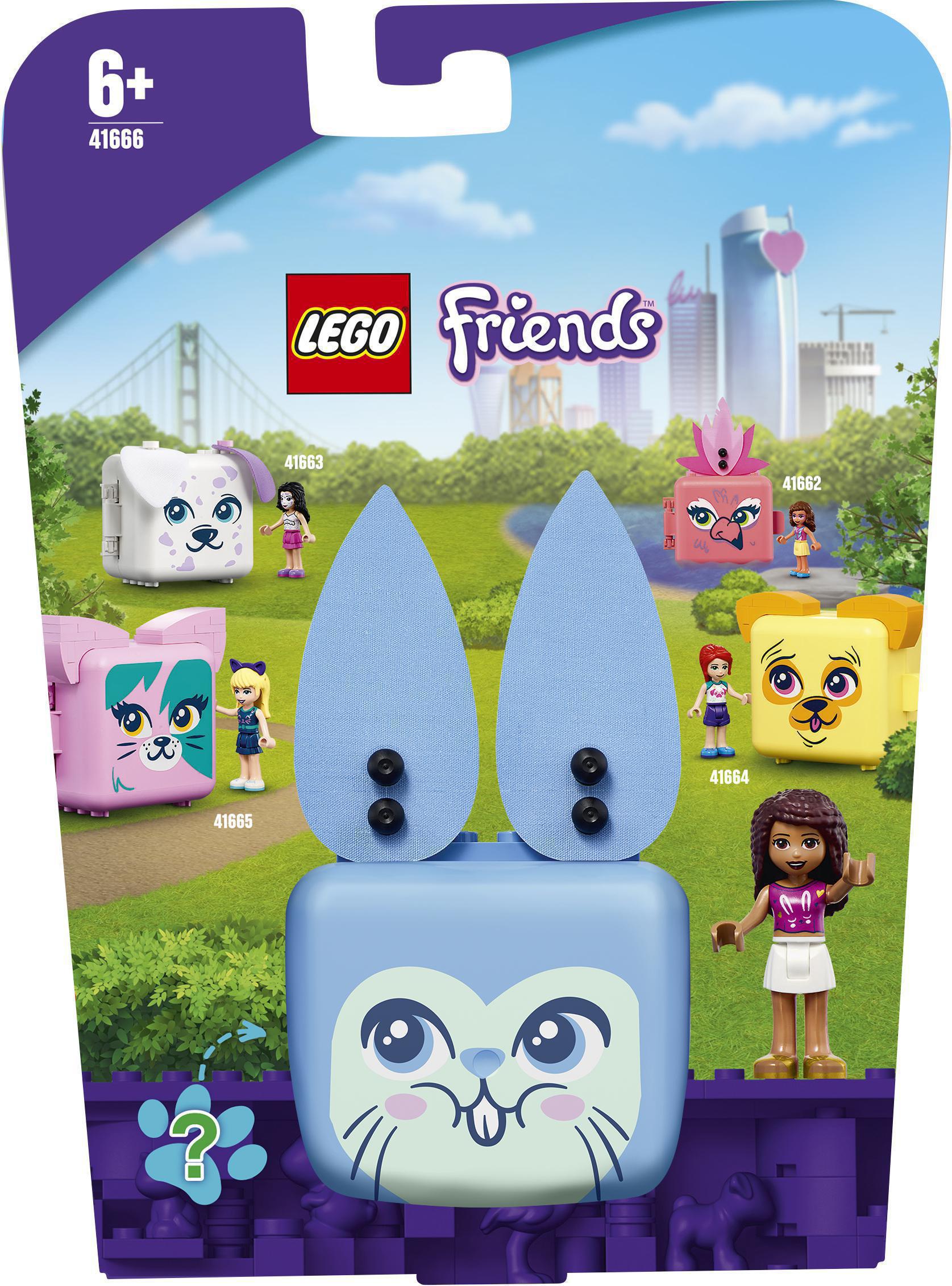

Конструктор LEGO Friends Кьюб Андреа с кроликом (41666)