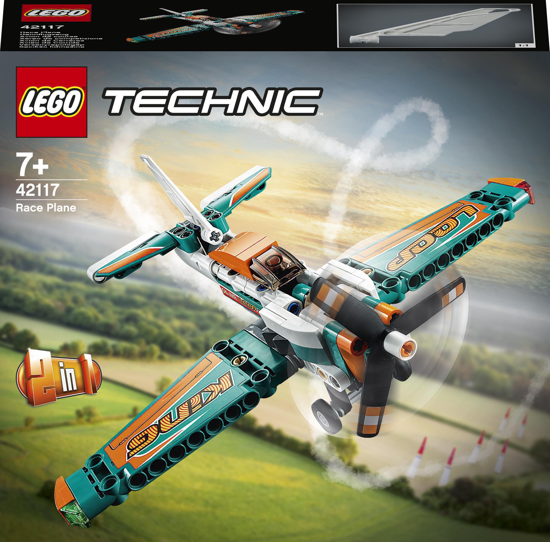 Акція на Конструктор LEGO Technic Гоночный самолет (42117) від Будинок іграшок
