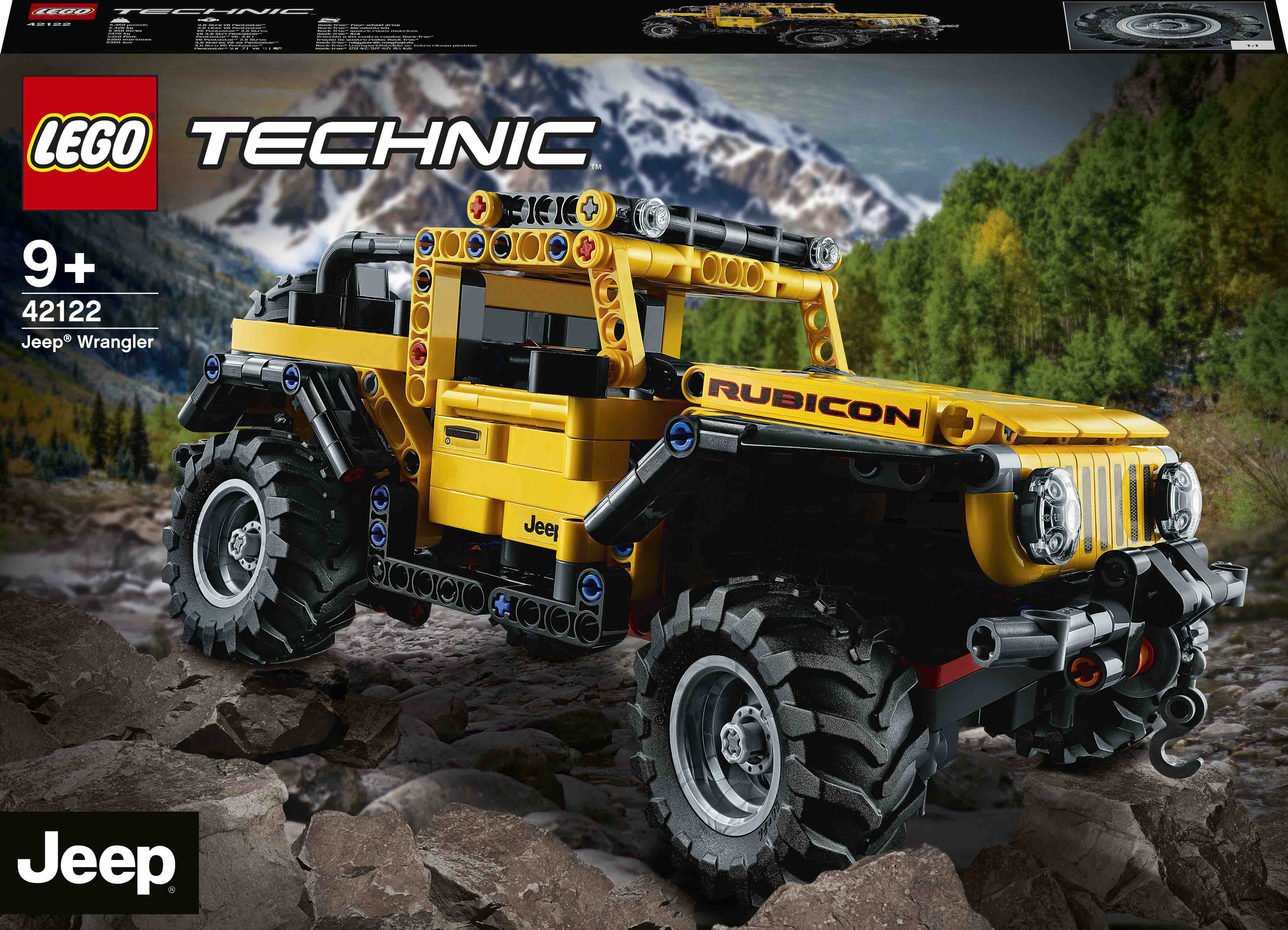 

Конструктор LEGO Technic Jeep Wrangler (42122)
