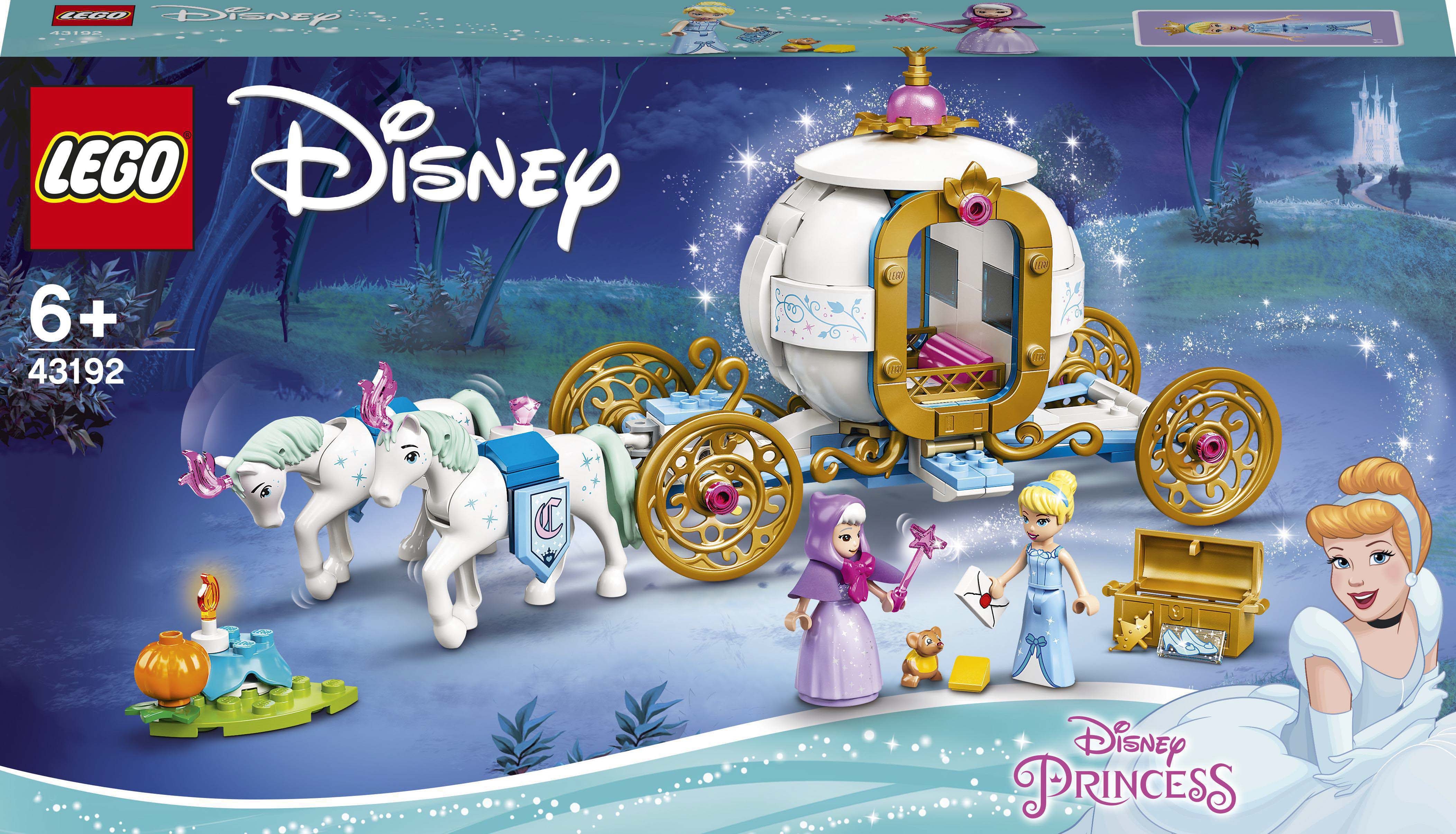 

Конструктор LEGO Disney Princess Королевская карета Золушки (43192)