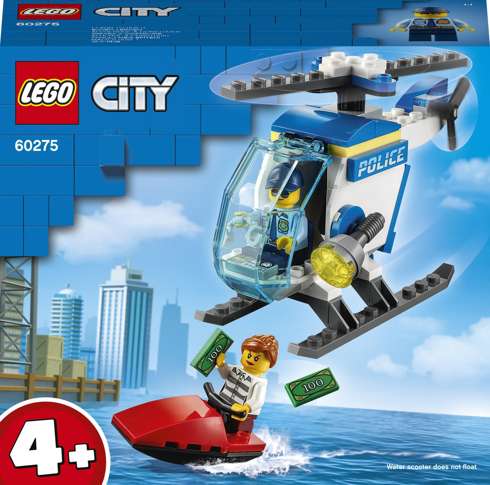 

Конструктор LEGO City Полицейский вертолет (60275)